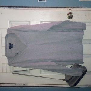 Men's long sleeve grey shirt